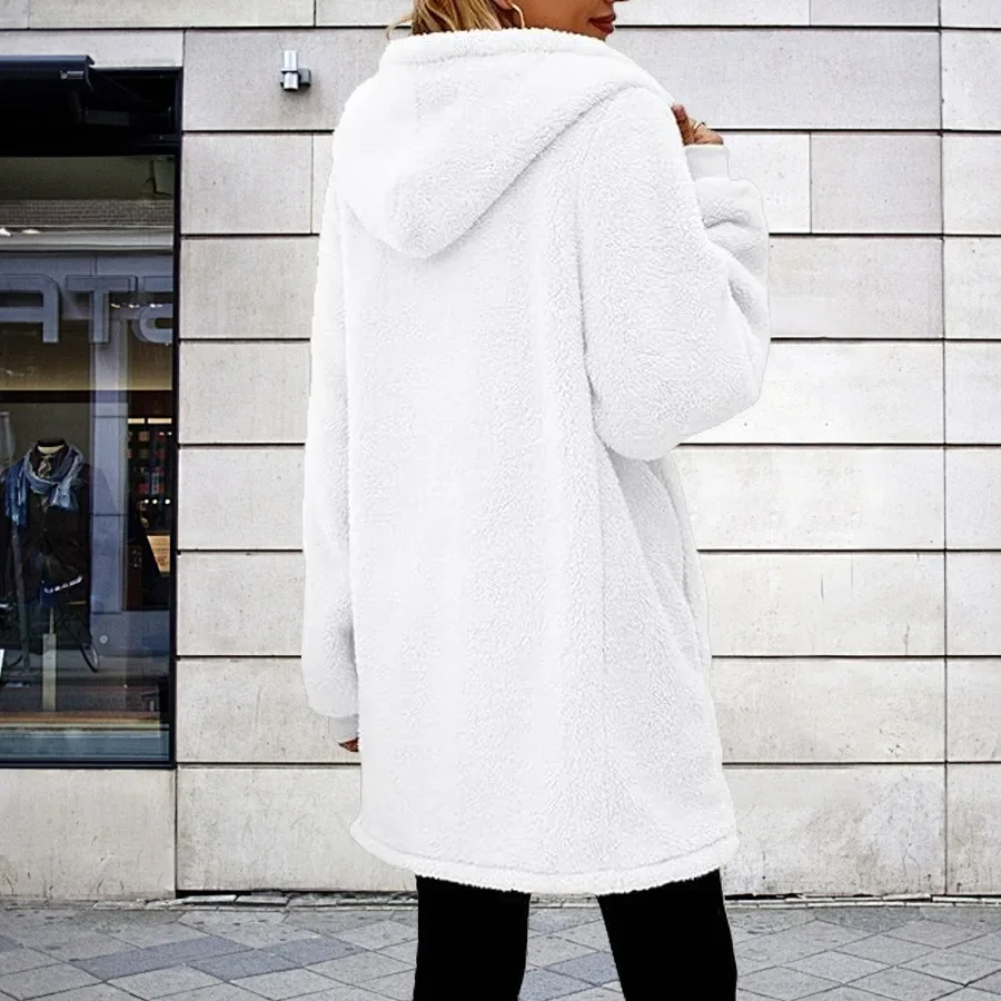 Женская плюшевая куртка из искусственного меха