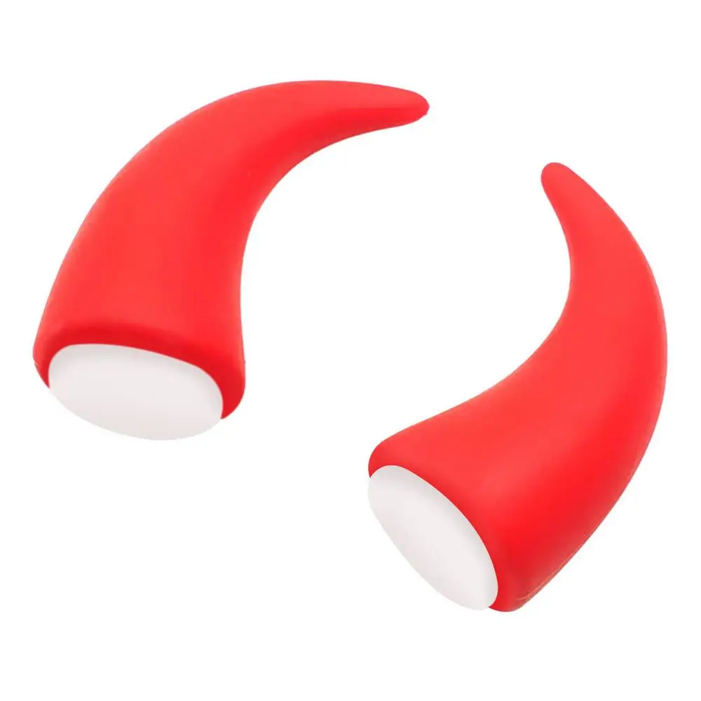 

Цветной мотоциклетный шлем, дьявол, рожки, кошка, фотоаксессуар, Универсальный мотоциклетный велосипед, украшение для стайлинга автомобиля, 2 шт.