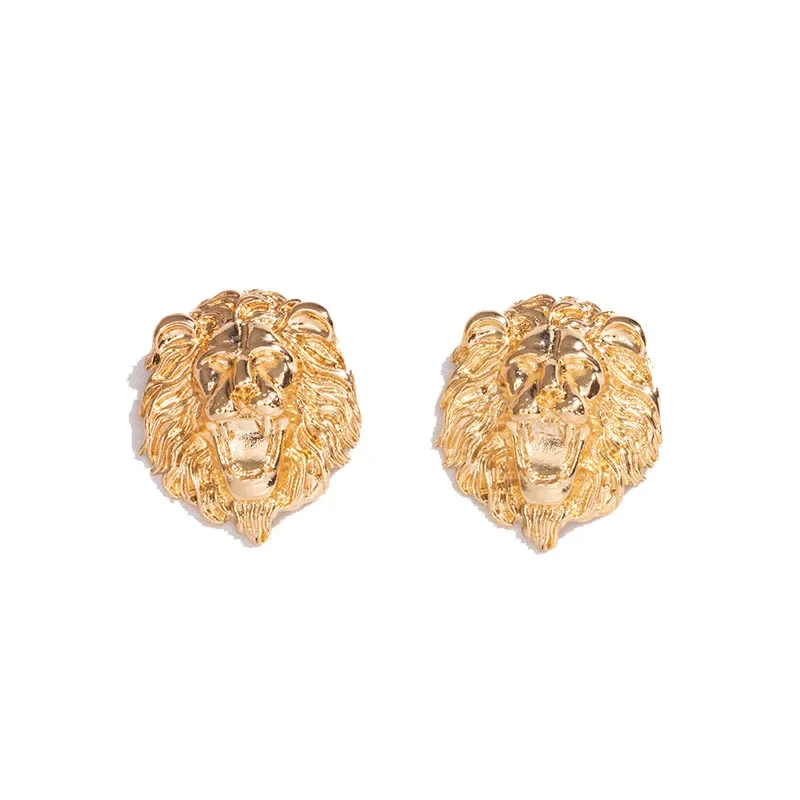 Женские серьги-гвоздики в стиле панк