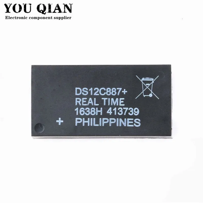 5 шт. новый оригинальный DS12C887 + цепь часов/часы/таймер DIP-18 импорт чипа часов чипы в