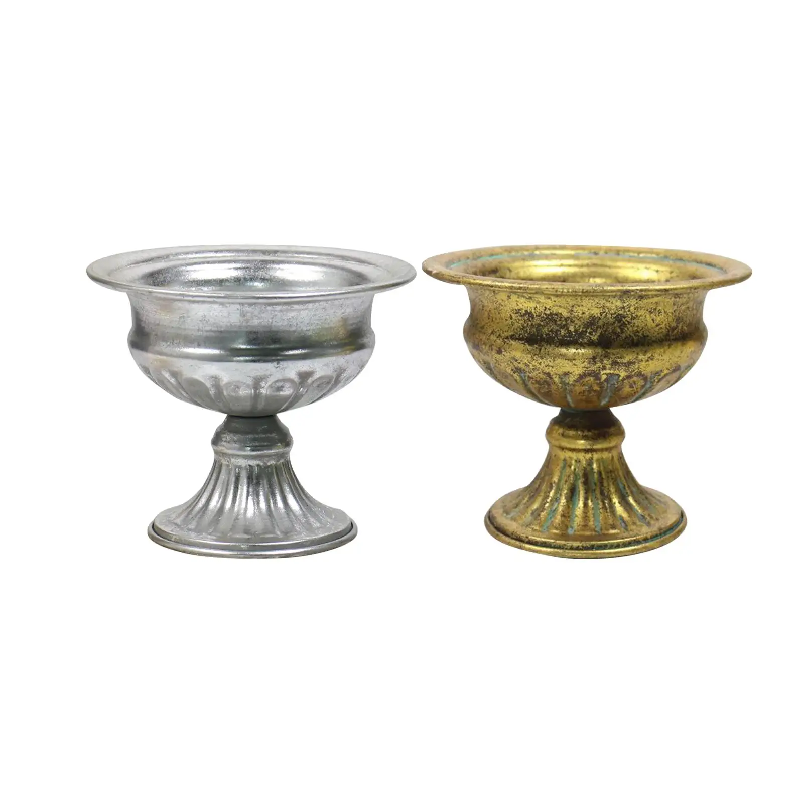 Ретро Metalen Bloemenvaas для Middel Xo Decoratieve Indoor Tafeldecoratie