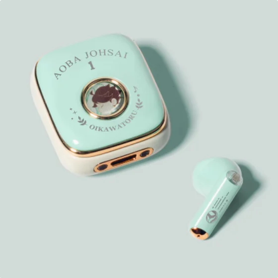 Аниме Хайкю!! Oikawa Tooru Косплей Беспроводные наушники-вкладыши с сенсорным