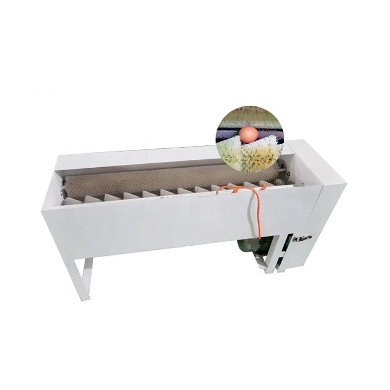 

Homemade brush type duck egg washing salted egg washing machine