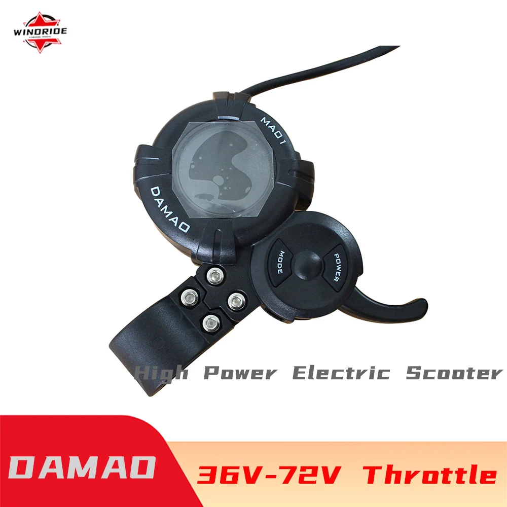 DAMAO MA01 LCD Throttle Switch of Electric Scooter Dual Drive Minimotor Brushless Controller Special Acceleration Instrument