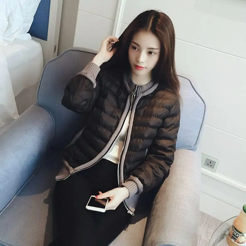 Cotton Padded Jacket for Women In 2022 Autumn  Winter, Short Jacket,black Short Cotton Padded Jacket, Loose Cotton Padded Jacket