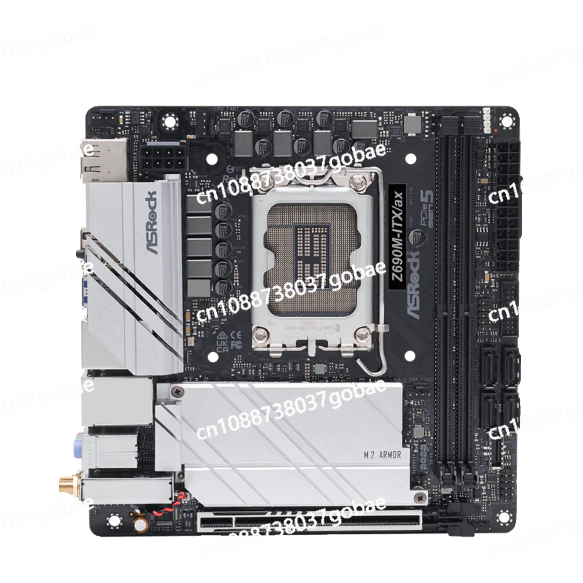 ASRock Z690M-ITX/ax Настольный ПК Mini PCIE5.0 Основная плата 12/13/14 поколения LGA1700 контактов
