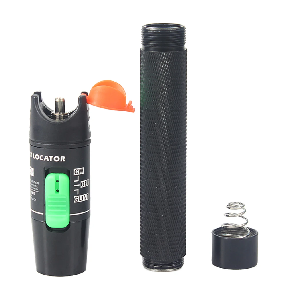 NINGJING NJ30w 30mW Visual Fault Locator Red Light Source Fiber Optic Cable Tester Test Tool 10-30km