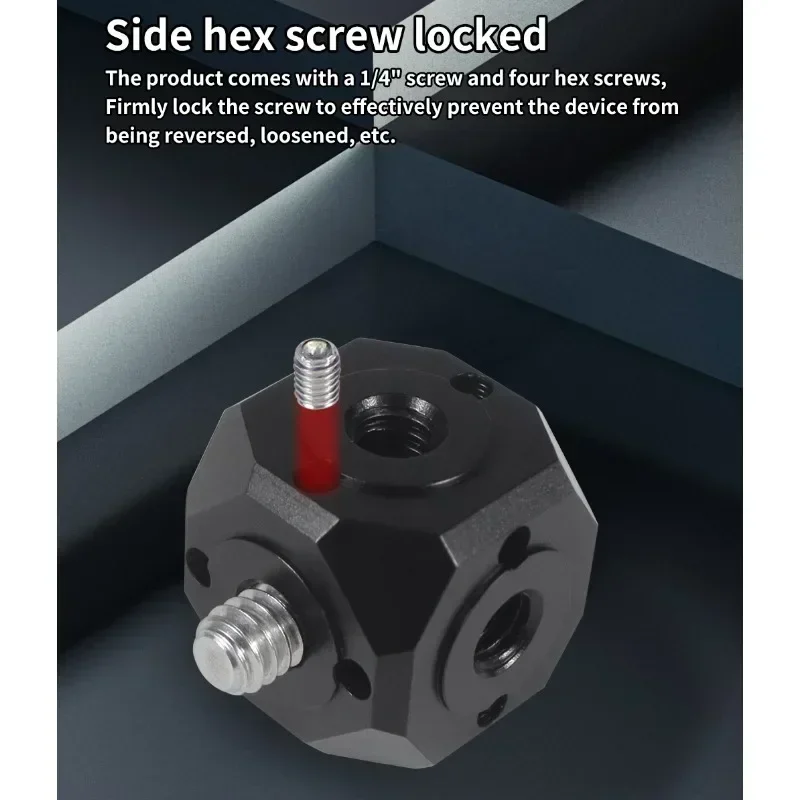Универсальный мини-волшебный куб переходные винты адаптер ARRI 1/4 дюйма 3/8 для