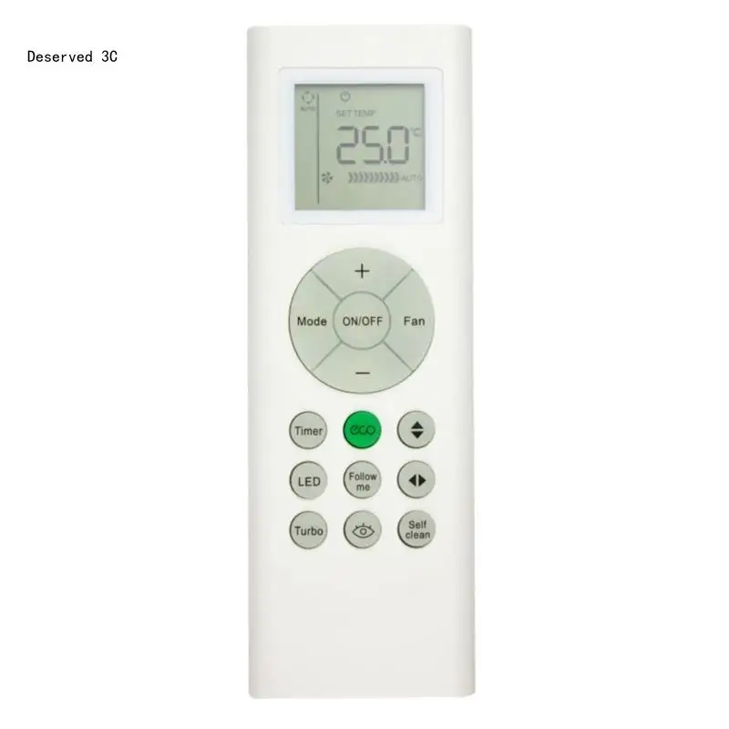 Портативный пульт дистанционного управления кондиционером R9CB с большим экраном дистанционного управления RG66B3 Портативный пульт дистанционного управления кондиционером R9CB с большим экраном дистанционного управления RG66B3