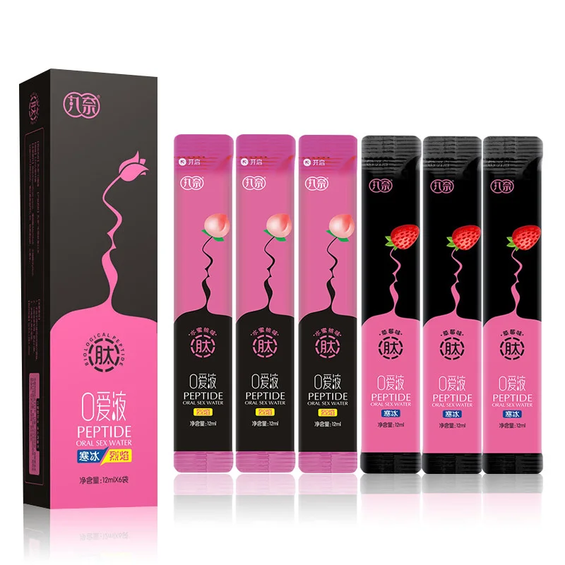 Жидкий съедобный лубрикант с ароматом клубники персика |