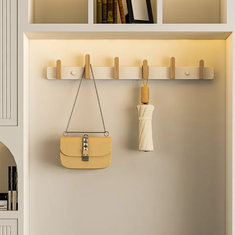 

Бамбуковые многофункциональные крючки, настенные вешалки, крючок для хранения ключей для кухни, настенная вешалка для одежды, бытовая организация