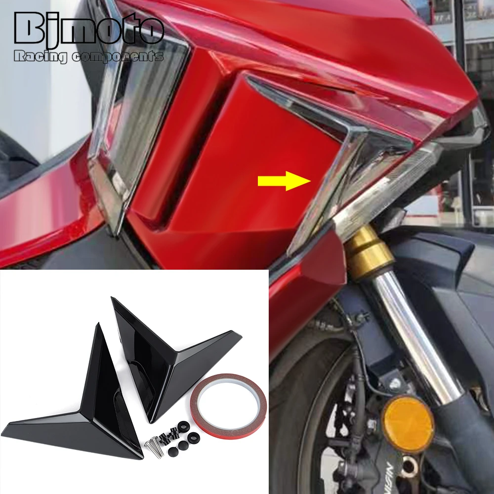 

Motorcycle Front turn signal side Wind Deflector Windscreen Windshield For Honda Forza 750 Forza750 2021-2022