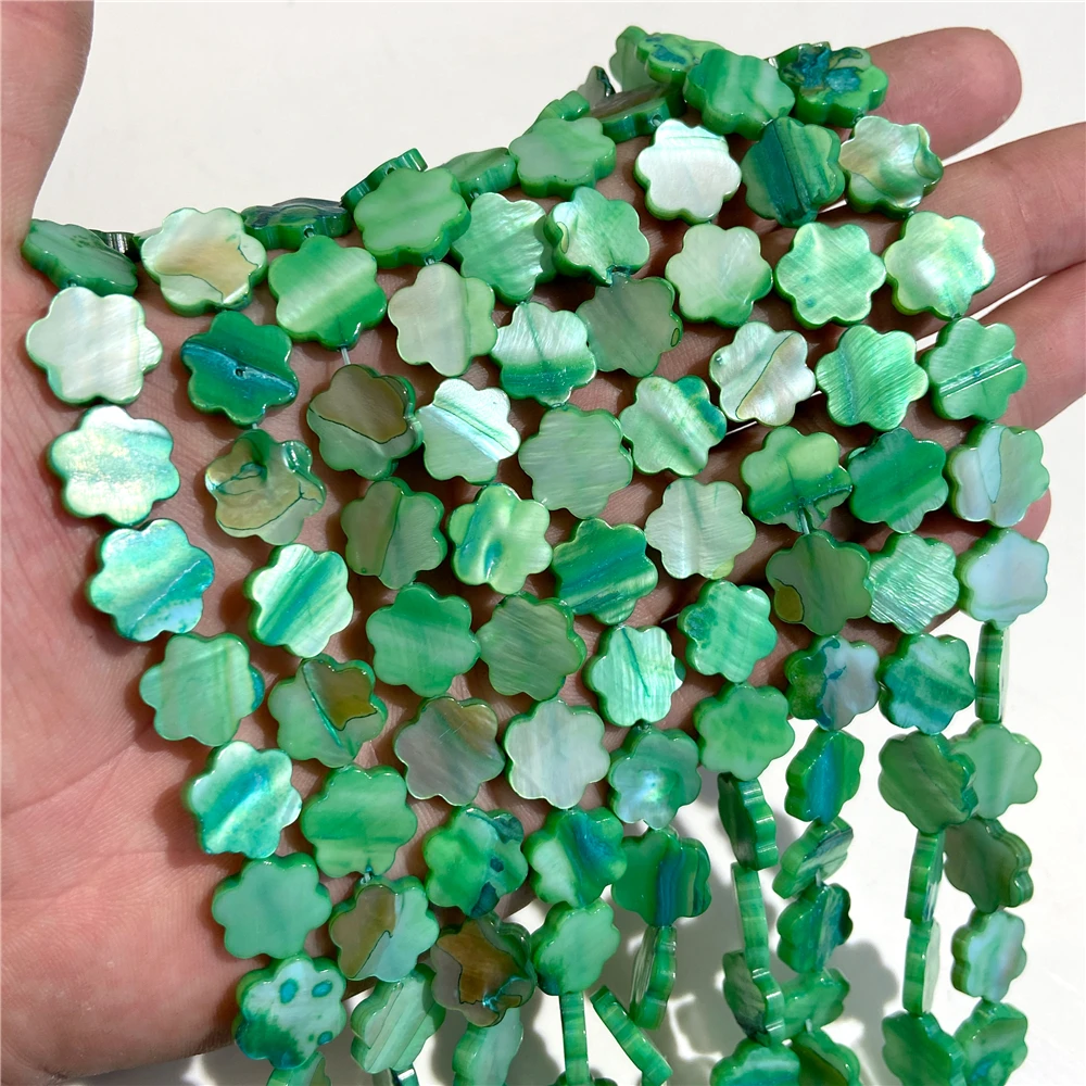 Оптовая продажа разноцветные бусины из натуральной пресноводной ракушки