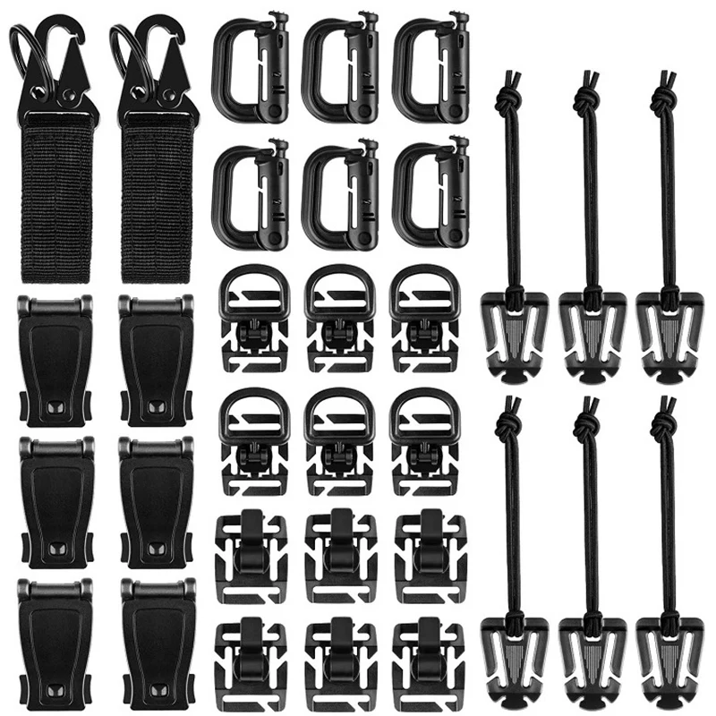 

32 шт./компл. ремень с пряжкой для снаряжения на открытом воздухе