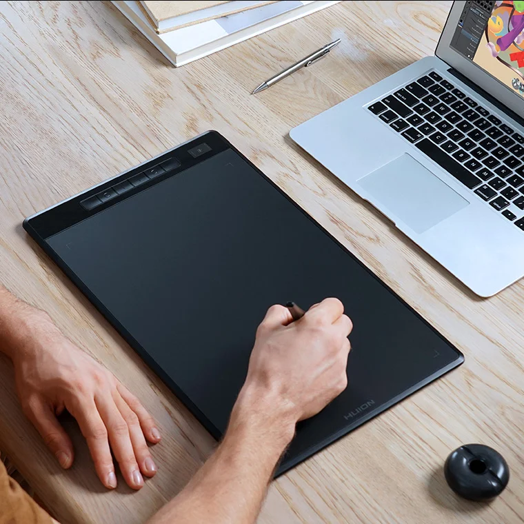 

Large wireless Huion Giano G930L 8192 levels digital drawing pen graphic tablet