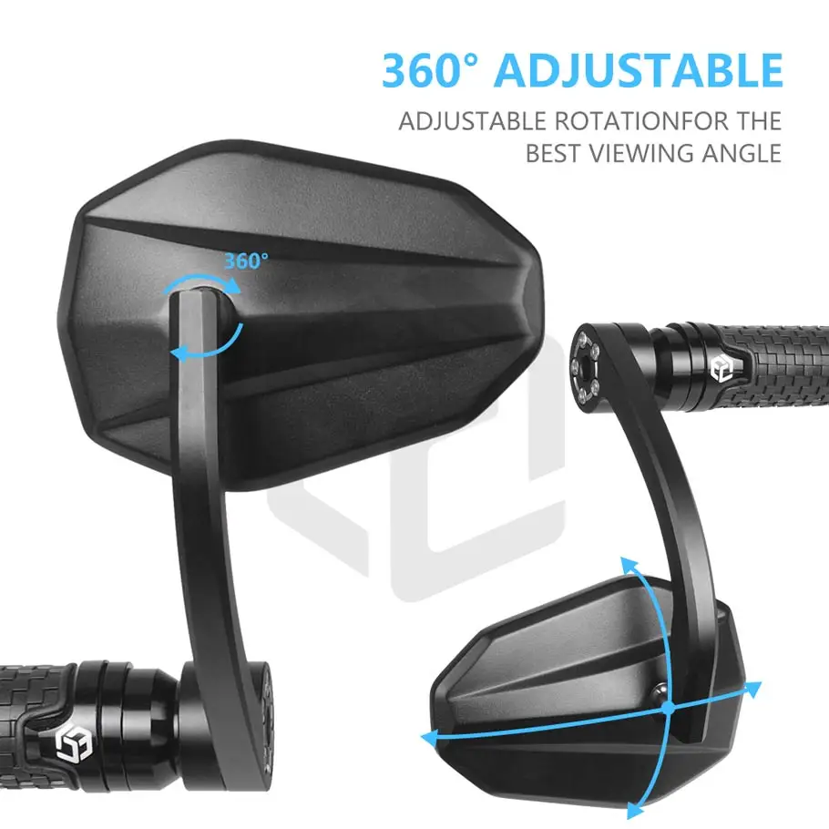 Зеркало заднего вида для мотоцикла 22 мм зеркала на руль DUCATI Streetfighter V4 848 MONSTER 821 1200