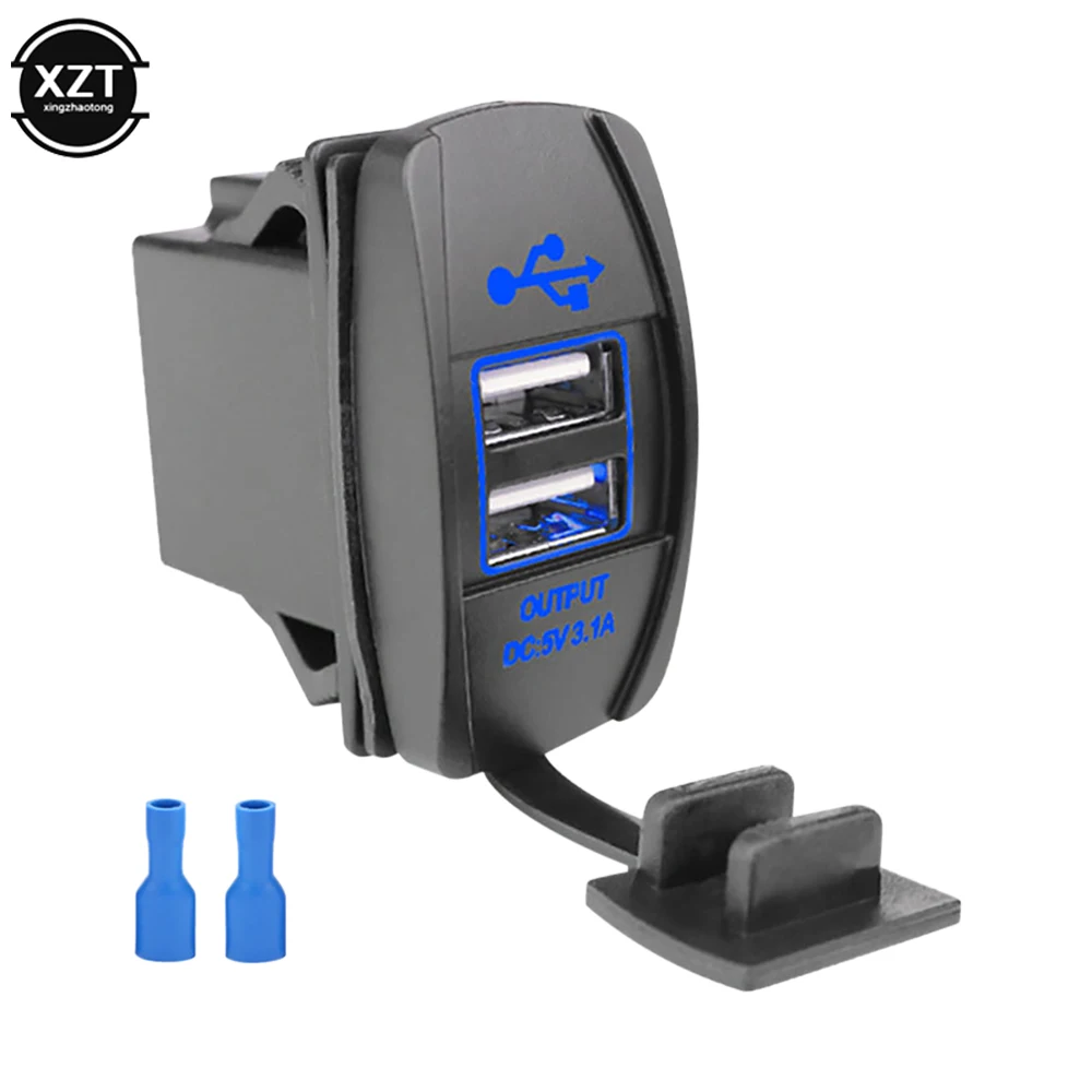 

Автомобильное зарядное устройство с двумя USB-портами, 3,1 А