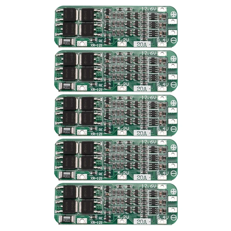 

Новый модуль S08 для зарядки литий-ионных батарей 5X 3S 20A 18650