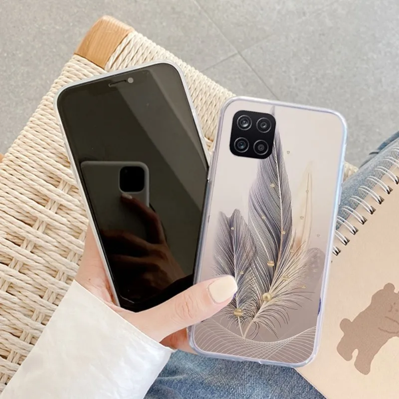

Чехол для телефона Pin Von Habosh для Samsung Galaxy S10 S21 S22 Plus Ultra A91 A51 A21S A12, прозрачный чехол для телефона
