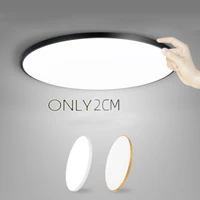 modern led ceiling lights panel lamp 12w 24w 40w 60w illumination ultrathin 2cm thick corridor bathroom living room balcony