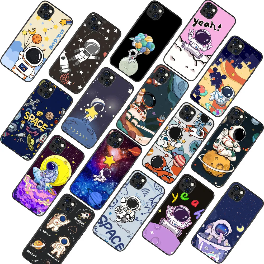 AK-27 Astronaut Silicone чехол для OPPO Reno 3 4 4F 4Z 5 5F A94 A96 10X Zoom Lite Pro