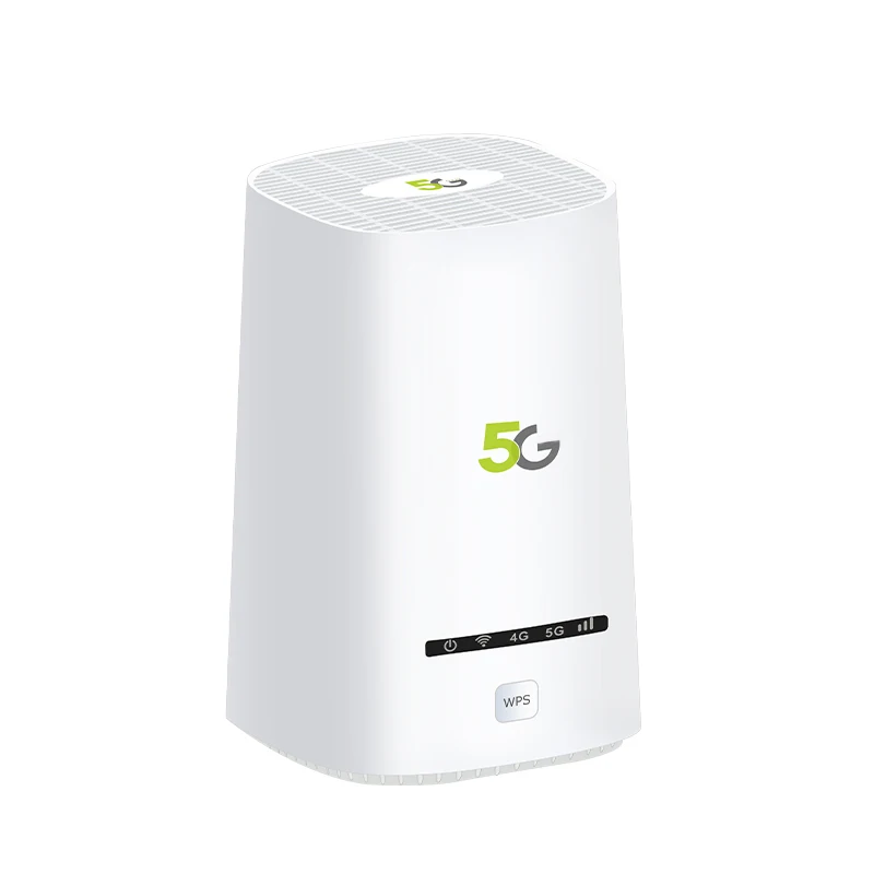 

New Product High Quality 5g cpe Router 2.3Gbps Wireless CPE 5G NSA SA NR n1/n3/n8 /n20/n21/n77/n78/n79 1* RJ11 support VoNR/VoLT