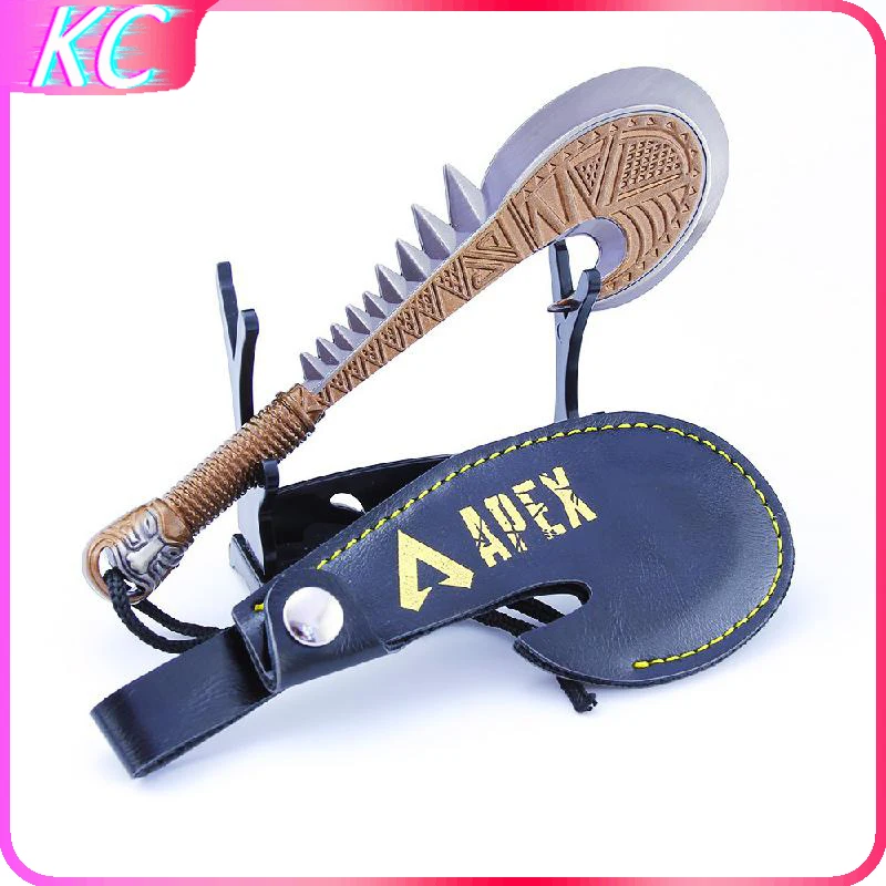 

Apex Legends Gibraltar Sickle Knife Alloy Game Weapons Model Collectible Decorations Holiday Gift Children Toy Keychain Pendant