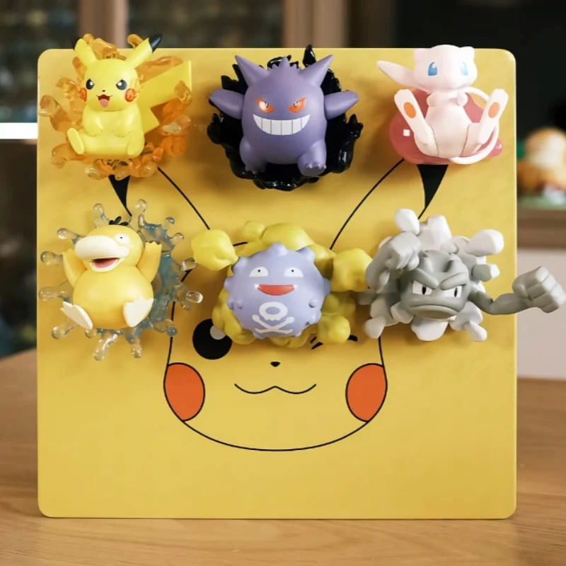 Фото Прозрачная сумка-итабэг Langbowang Pokemon с 3D-магнитом на холодильник, подвеской и кроссбоди-сумкой для фанатов аниме (Генгар, Псайдак) №3