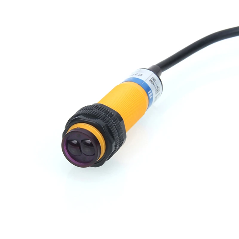 

M18 Laser Counter Photoelectric Switch E3F-30 24V No Infrared Ray Near Induction Distance Of Visible Light Sensor