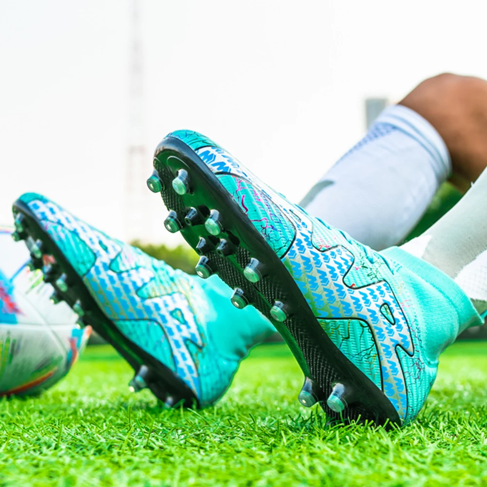 33-46 Professional Football Shoes for Men Chuteiras De Futebol Tenis Soccer Hombre Sport Shoes Turf FG Training Adult Cleats