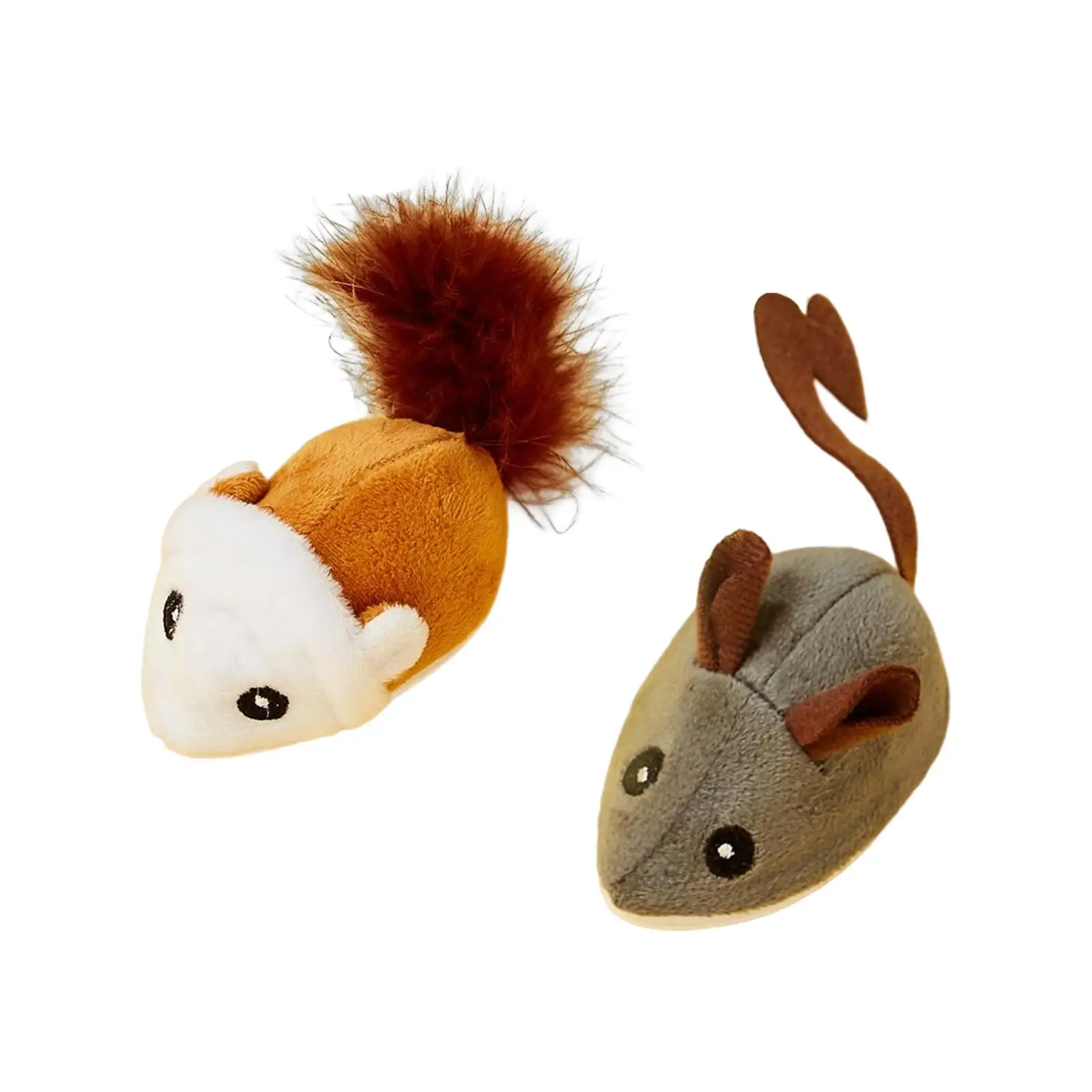 

Плюшевые игрушки, прочная электрическая передвижная Интерактивная Реалистичная мышь, мягкая забавная кошка