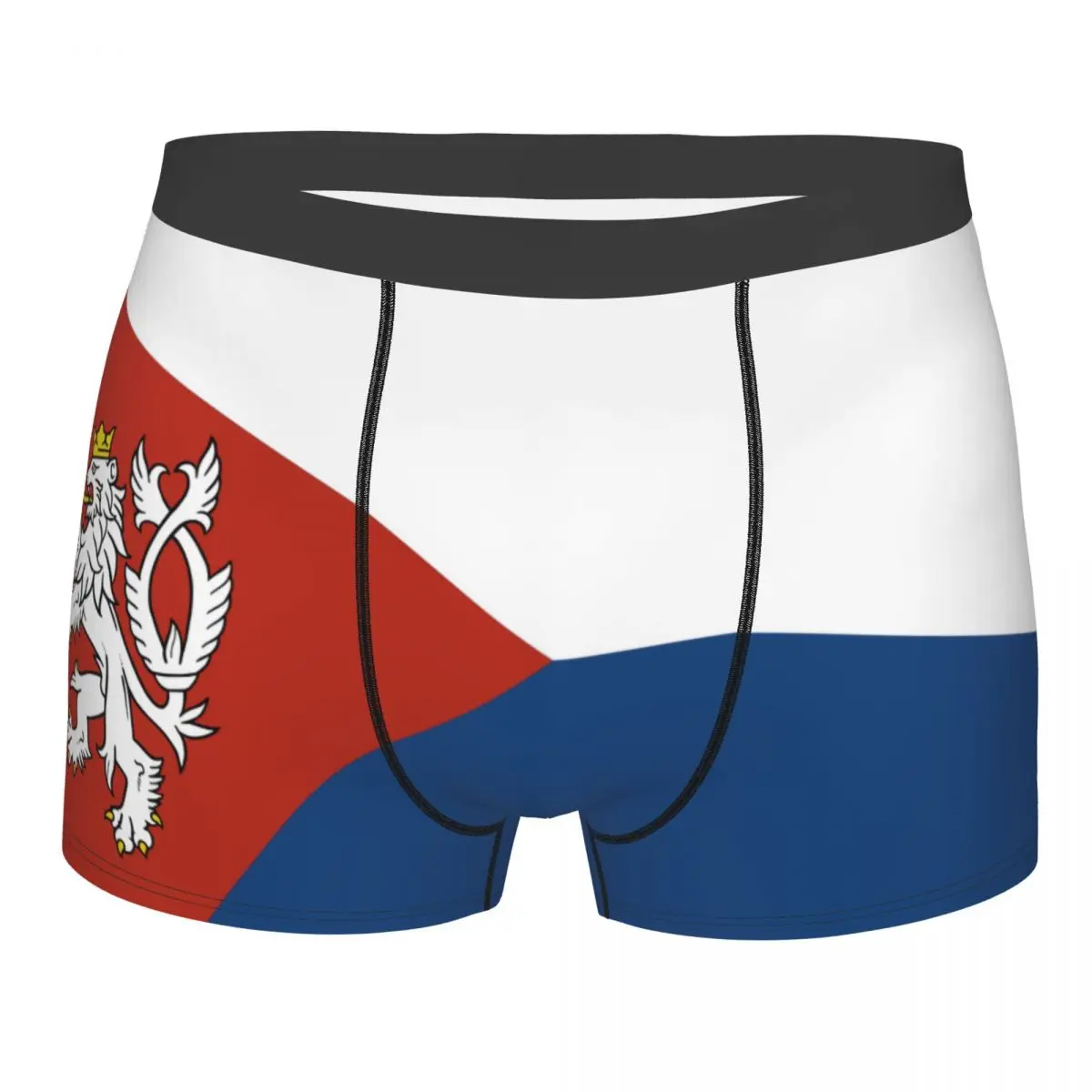 

Men's Panties Underpants Boxers Underwear Alternate Flag Of Czech Republic Sexy Male Shorts