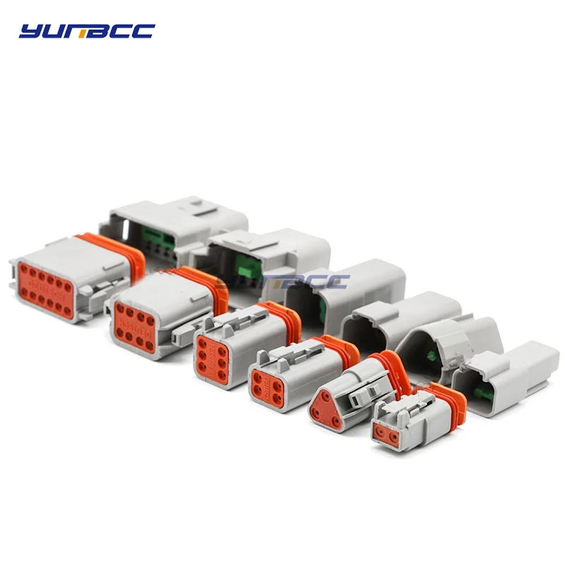 1 компл. Deutsch DT Connector DT06-2S/DT04-2P 2P 3P 4P 6P 8P 12P водонепроницаемый Электрический штекер