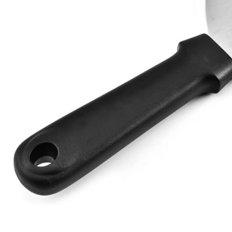 1pc kitchen spatula fried shovel wood handle bbq diy grill scraper pancake flipper stainless steel kitchen tools gadgets free global shipping