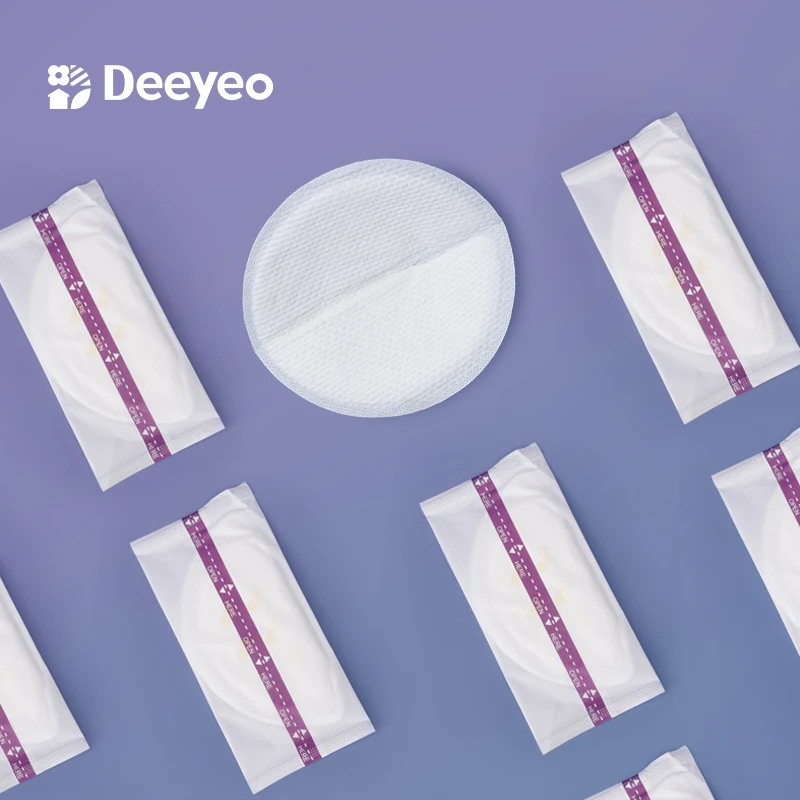 Deeyeo Breast Pads Maternity Disposable Ultra Thin Anti Overflow Breathable Breastfeeding Nursing Pads Coussinet Allaitement