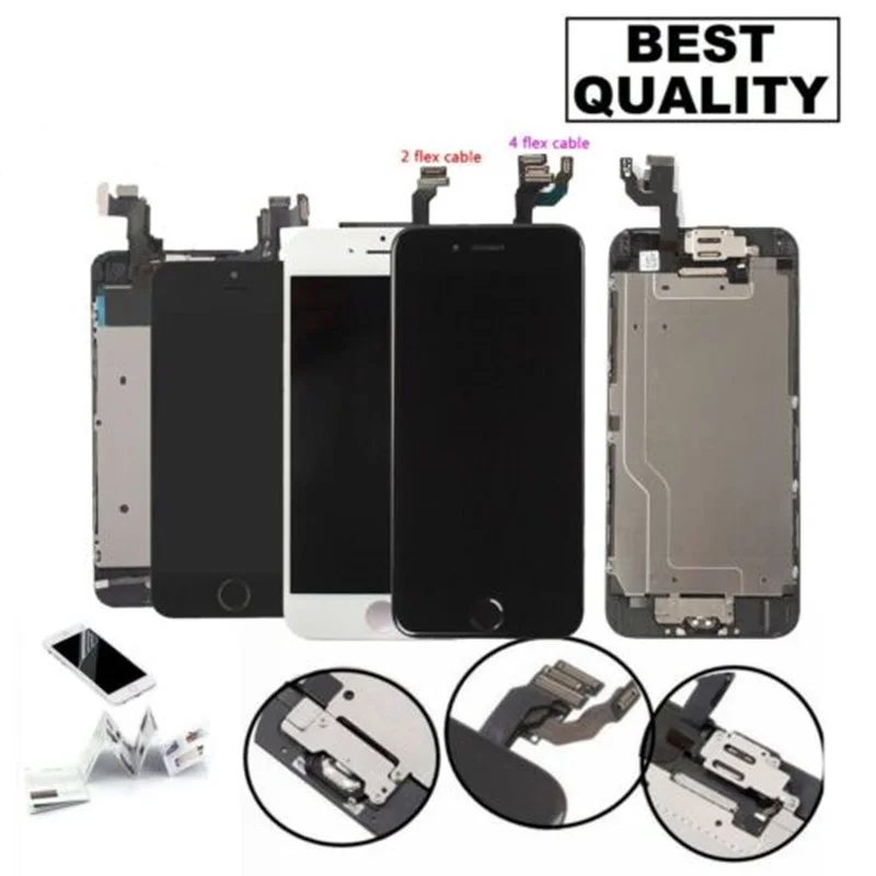 Дисплей AAA + в сборе для iPhone 5 5C 5S SE 6 6S 7 8 Plus сменный ЖК-дисплей с сенсорным экраном и
