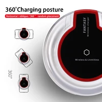 5w crystal wireless charging kit transmitter charger adapter receiver receiver pad coil micro usb kit for iphone 8 xiaomi huawei