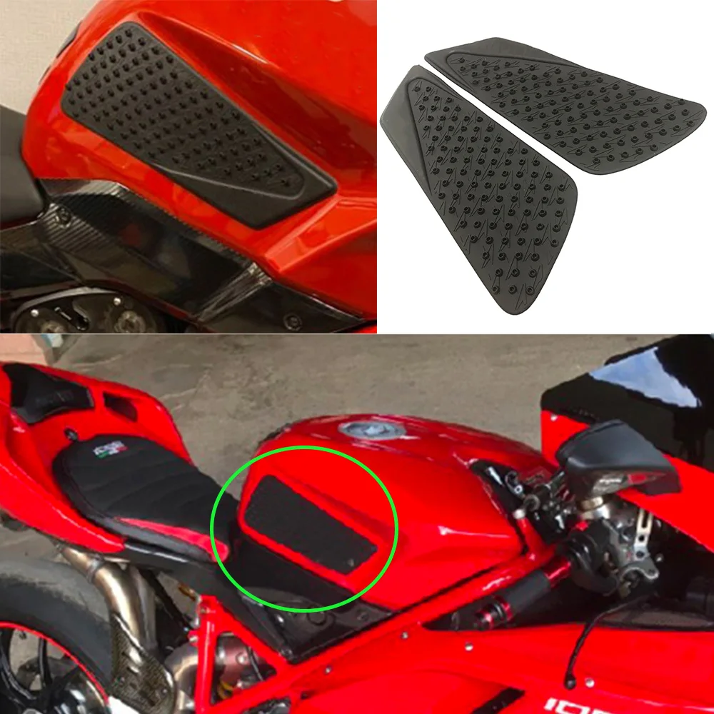 

Подходит для Ducati 848 EVO 1098 1198 R S SP ABS Streetfighter, ручки бака мотоцикла, накладка на топливный бак, боковые наколенники, противоскользящие накладки