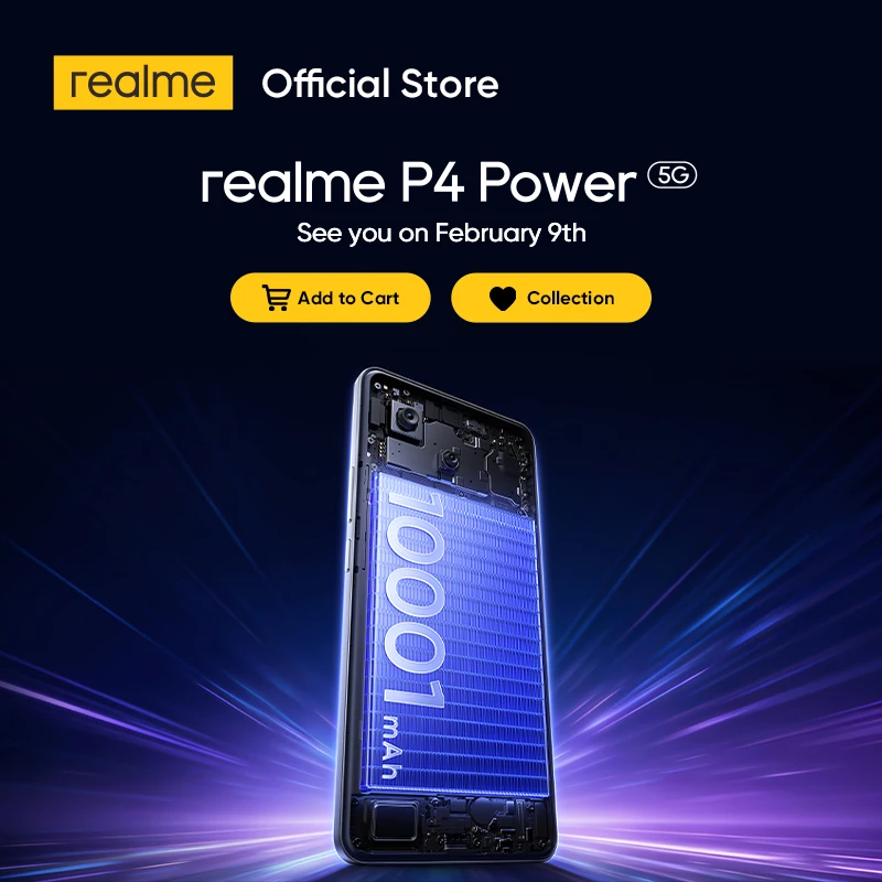 Фото [Мировая премьера] Смартфон realme P4 Power 5G будет в продаже с 9 февраля! №3