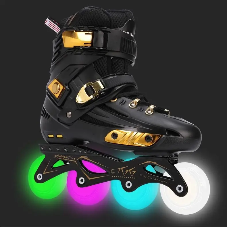 Slalom Rollerblading Adult Skates Straight line Inline Male and Female  Professional Fancy Roller Pulley Shoes Patines