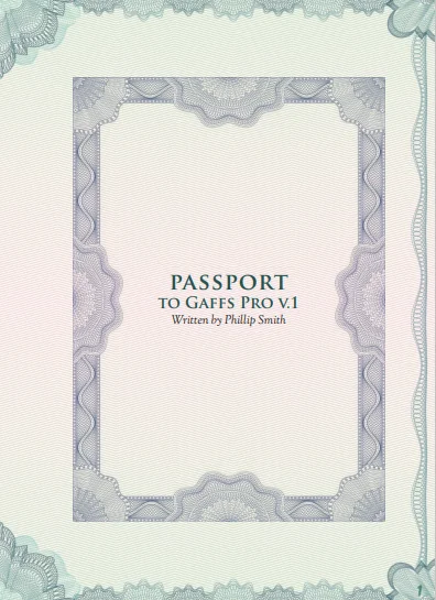 Паспорт для Pro Gaff/паспорт Alphas/паспорт Elites V5/паспорт террас с маркировкой-Phill Smith