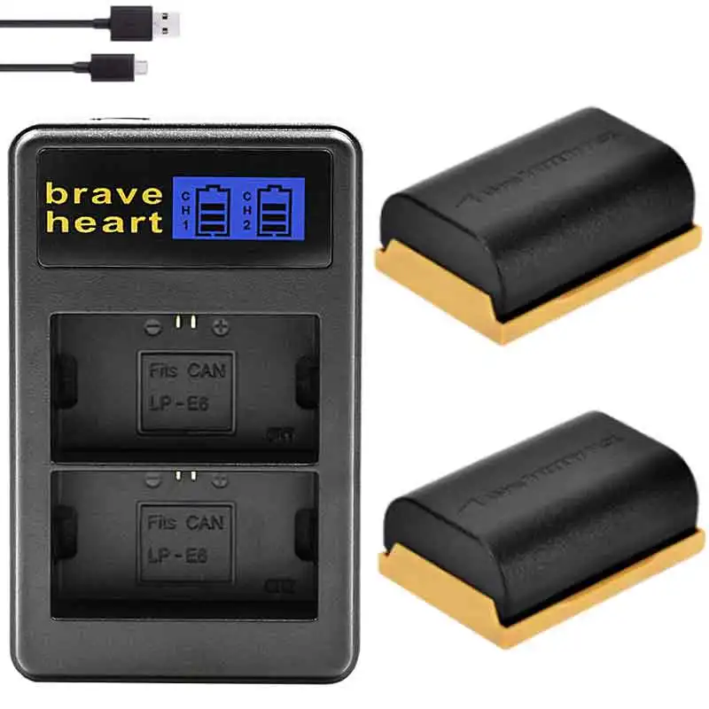 Аккумулятор для Фотоаппарата Canon EOS 5D 6D 60D 60Da 7D 70D 80D 5DS R Mark II III