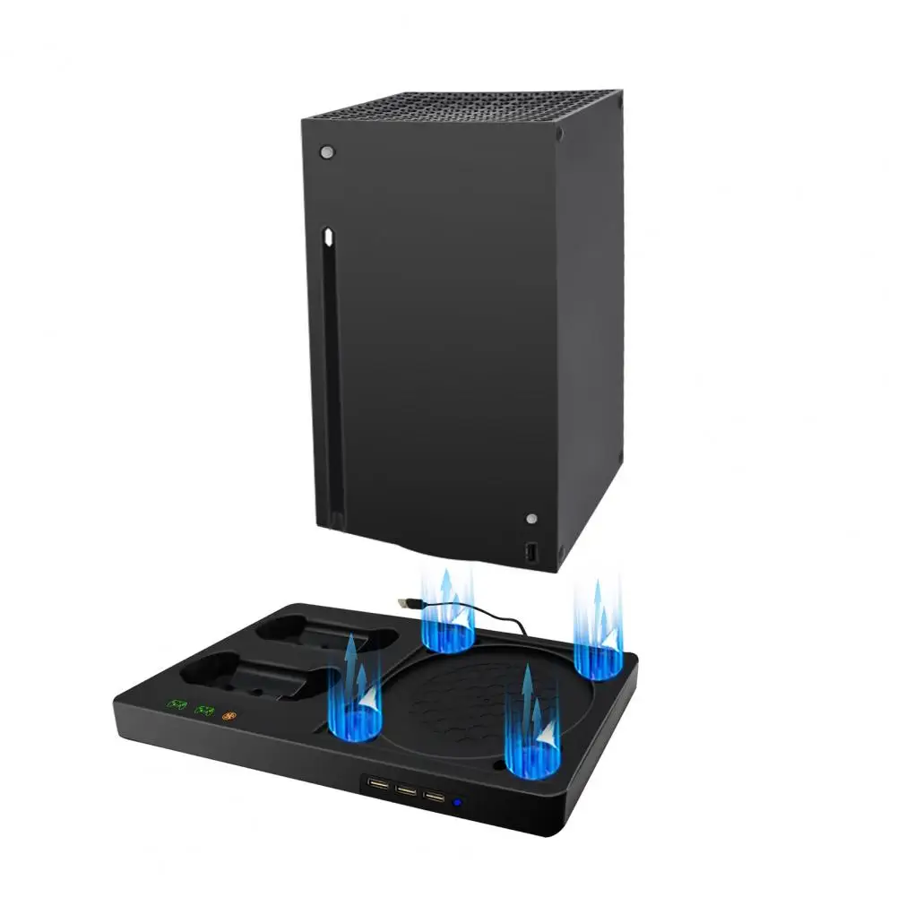 

Multipurpose Long Lasting Space-saving Game Console Accessories Charger Vertical Stand Game Console Stand for Xbox Series