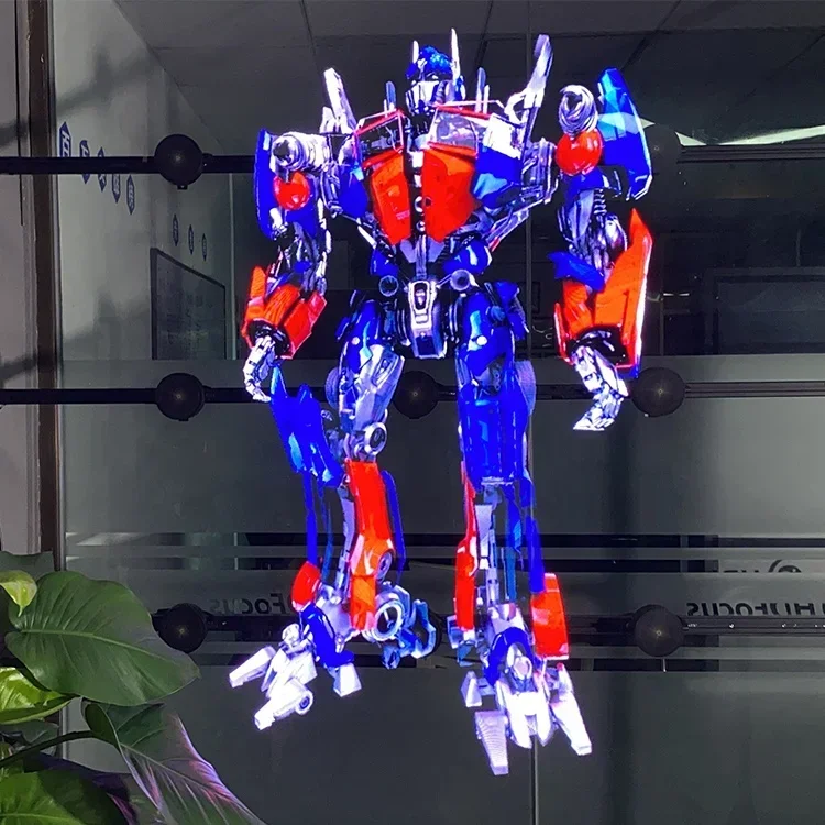 Новый голографический дисплей с 4 лопастями 1920*1080 вращающийся 3D проектор