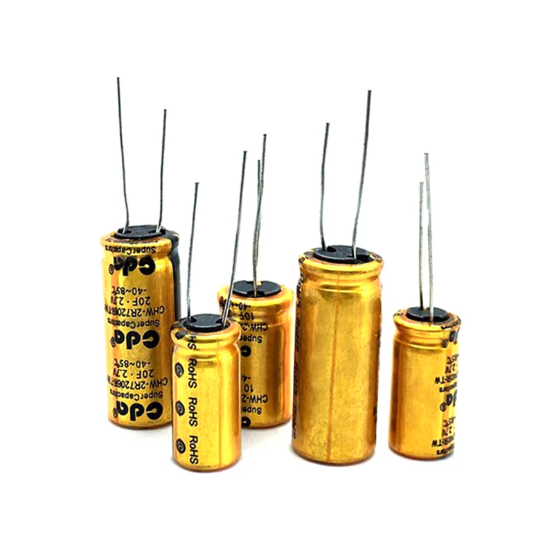 

CHW CDA Super Capacitors Farad capacitor 2.7V 10F SuperCapacitors CHW-2R7106R-TW