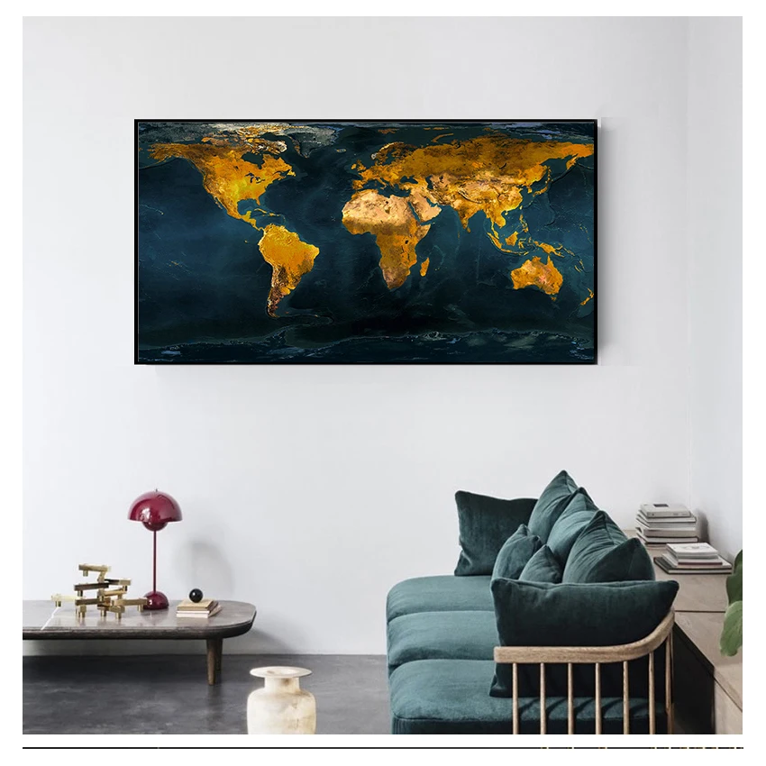 И принты настенные картины на холсте для украшения гостиной Декор дома без рамки