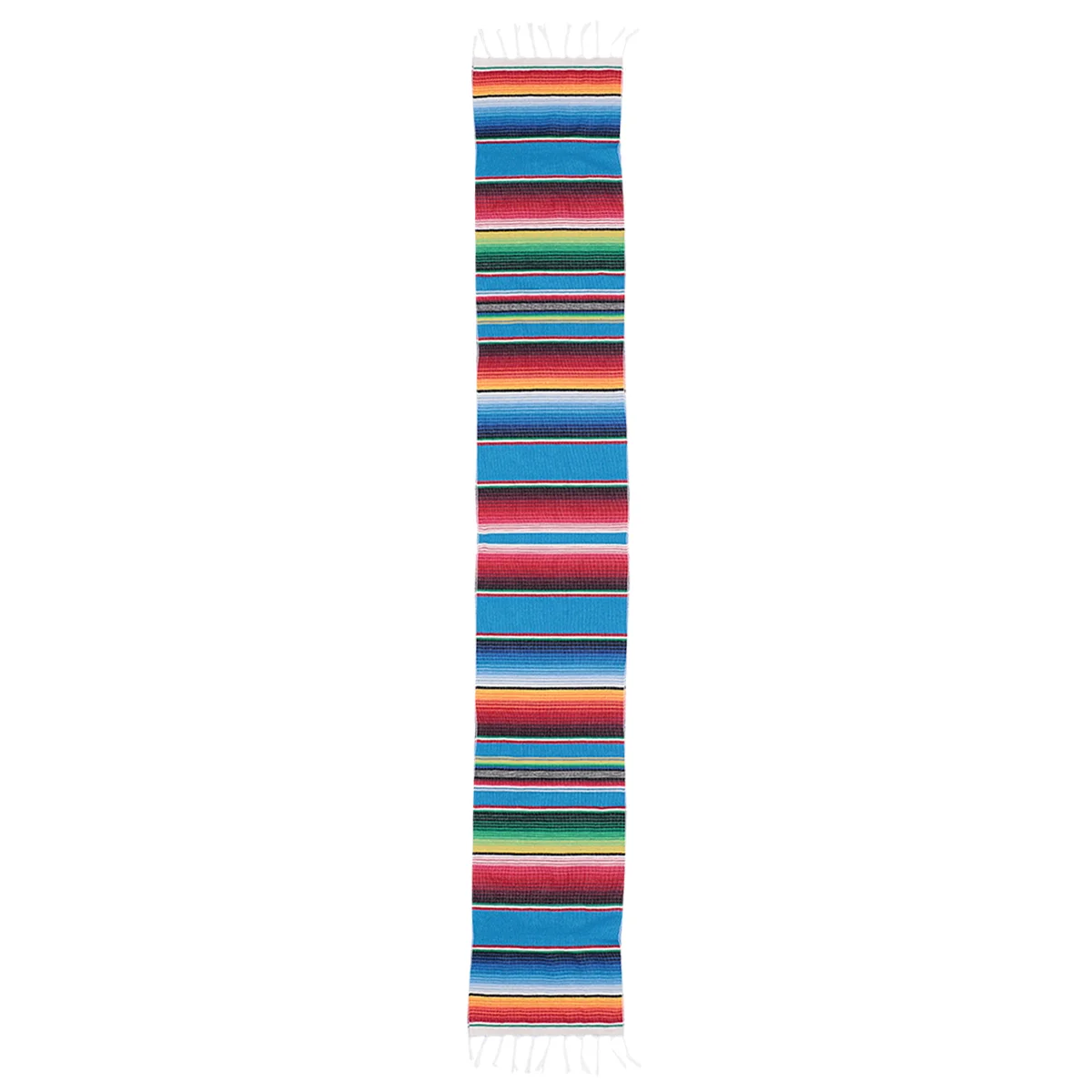 

1Pc Stripe Table Cover Mexican Party Favors Striped Tablecloth Halloween Table Runner Holiday Table Cloth