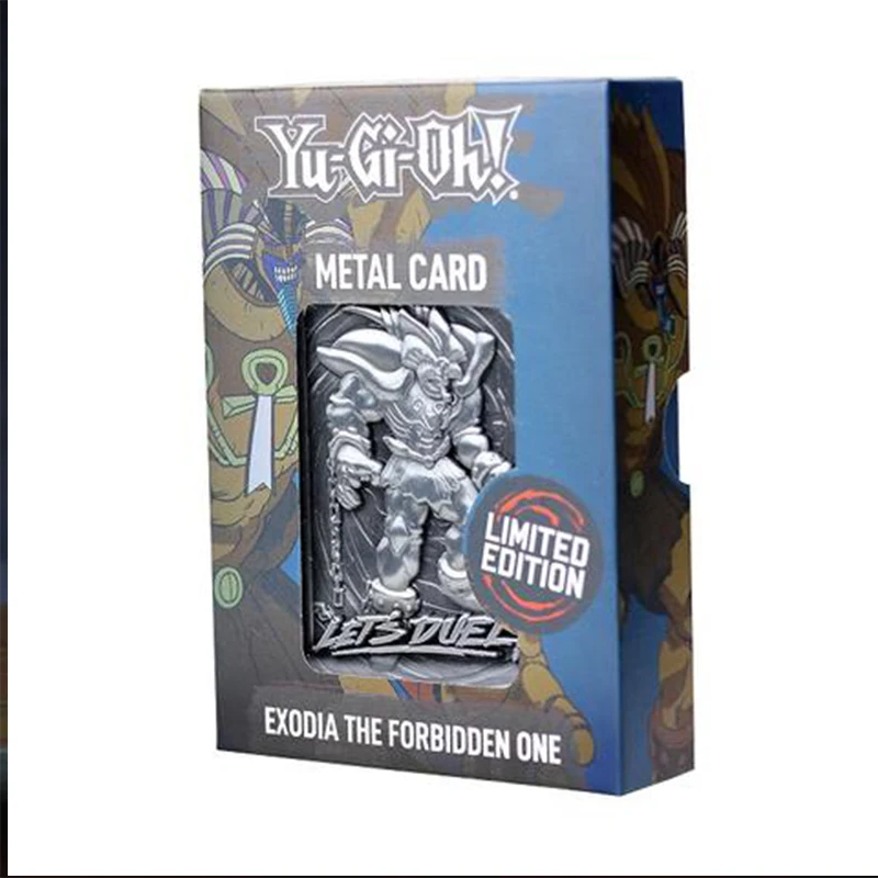

Легендарная экзодия Yu-Gi-Oh TCG/крылатый курибох/черный блеск солдат официальная оригинальная ограниченная стальная пластина металлическая к...