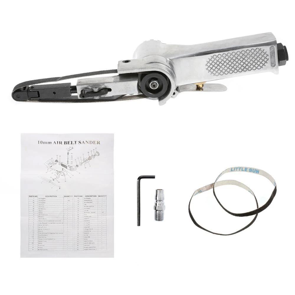 

3/8 дюймовая ленточная шлифовальная машина, пневматическая ленточная шлифовальная машина, угловая шлифовальная машина, шлифовальная машина с кольцевой лентой, полировальная машина