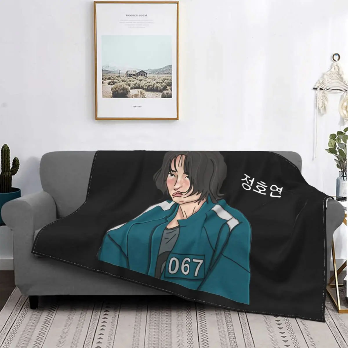 

Manta de punto de terciopelo para niños, juego de calamares, ligera, para cama y dormitorio, 067